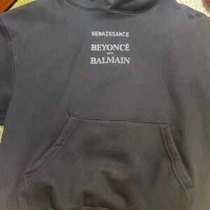 Balmain Black Renaissance Hoodie